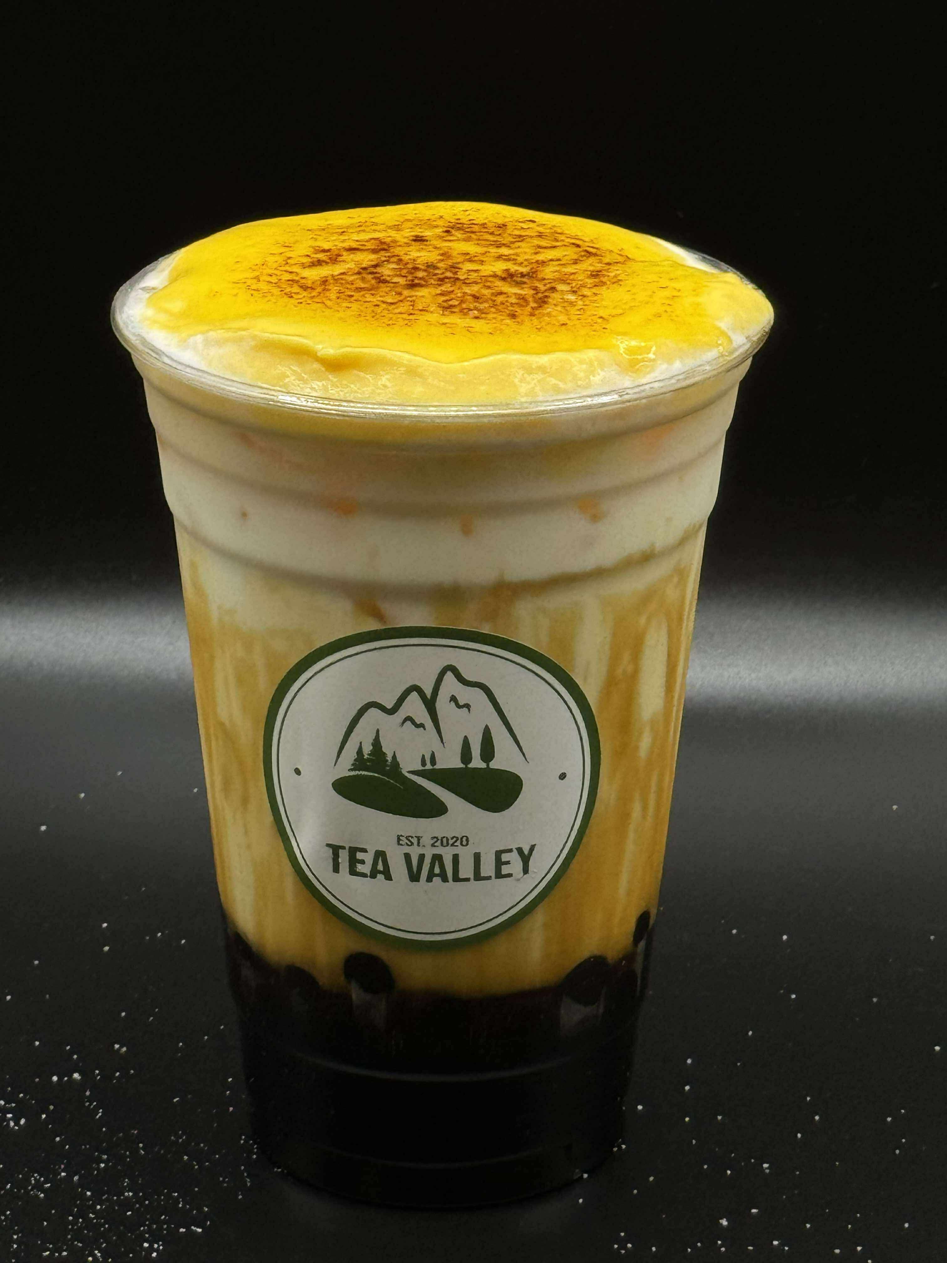 Brown Sugar Boba w/ Crème Brûlée